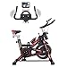Spinning Bike - Cyclette da Camera Stazionaria per Interni con Volano da 13 kg, Attrezzatura per Esercizi per Allenamenti a Casa Allenamento Cardio, Trasmissione a Cinghia Silenziosa, Porta iPad
