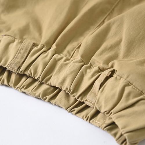 Boys School Uniform Pants Baggy Wide Leg Casual Joggers Elastic Waist Athletic Sweatpants Stretch Pull-on Pants3