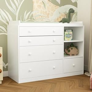Timechee Changing Table Dresser, Ba...