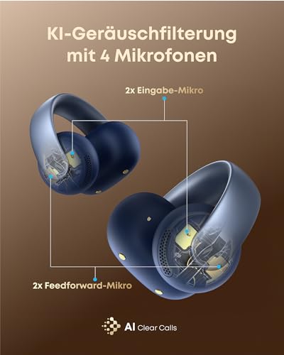 Soundcore by Anker AeroClip, Open-Ear Kopfhörer, Open-Ring Design, Hi-Res – Ansicht 3