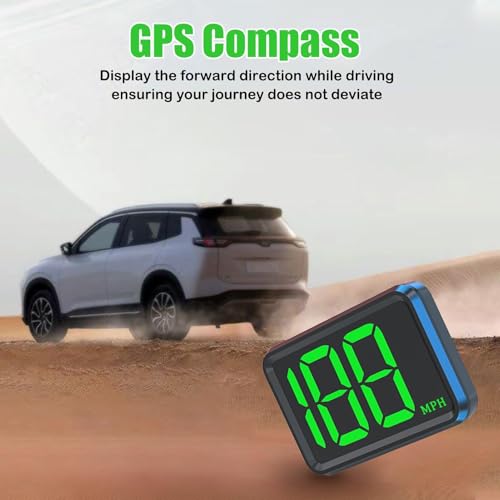 image for Yenblow GPS Digital Speedometer for Car MPH, Universal HUD Speed Meter