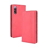 【Compatible】WEIOU Funda Flip para Sony Xperia 10 III Smartphone, Compruebe por favor su modelo del movil de la celular antes de comprar accesorios.