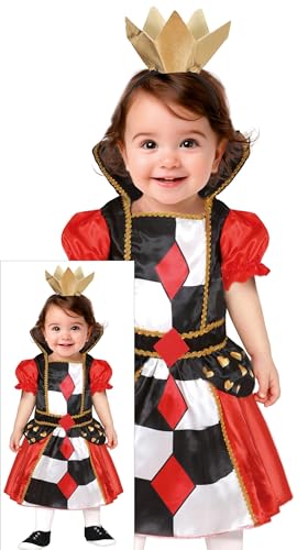 FIESTAS GUIRCA Disfraz de Reina de Corazones para Bebé - Disfraz ...
