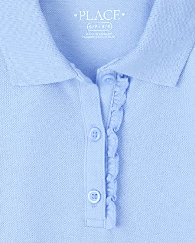 The Children'S Place 3011196 Girls' Short Sleeve Ruffle Polo Dress thumb #1
