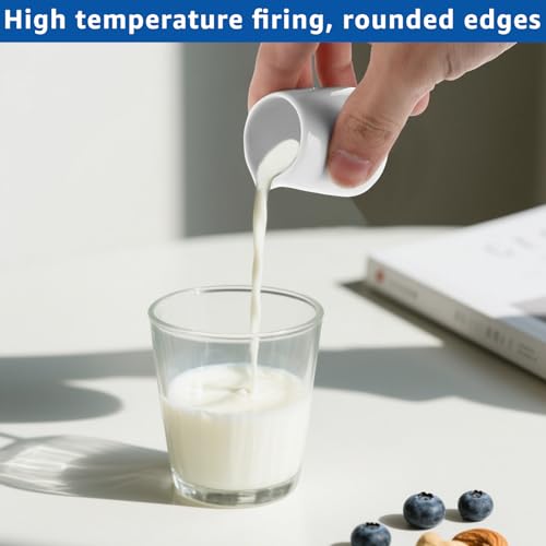Mini-pichets à lait pour doser le café et les sauces sans taches - 5