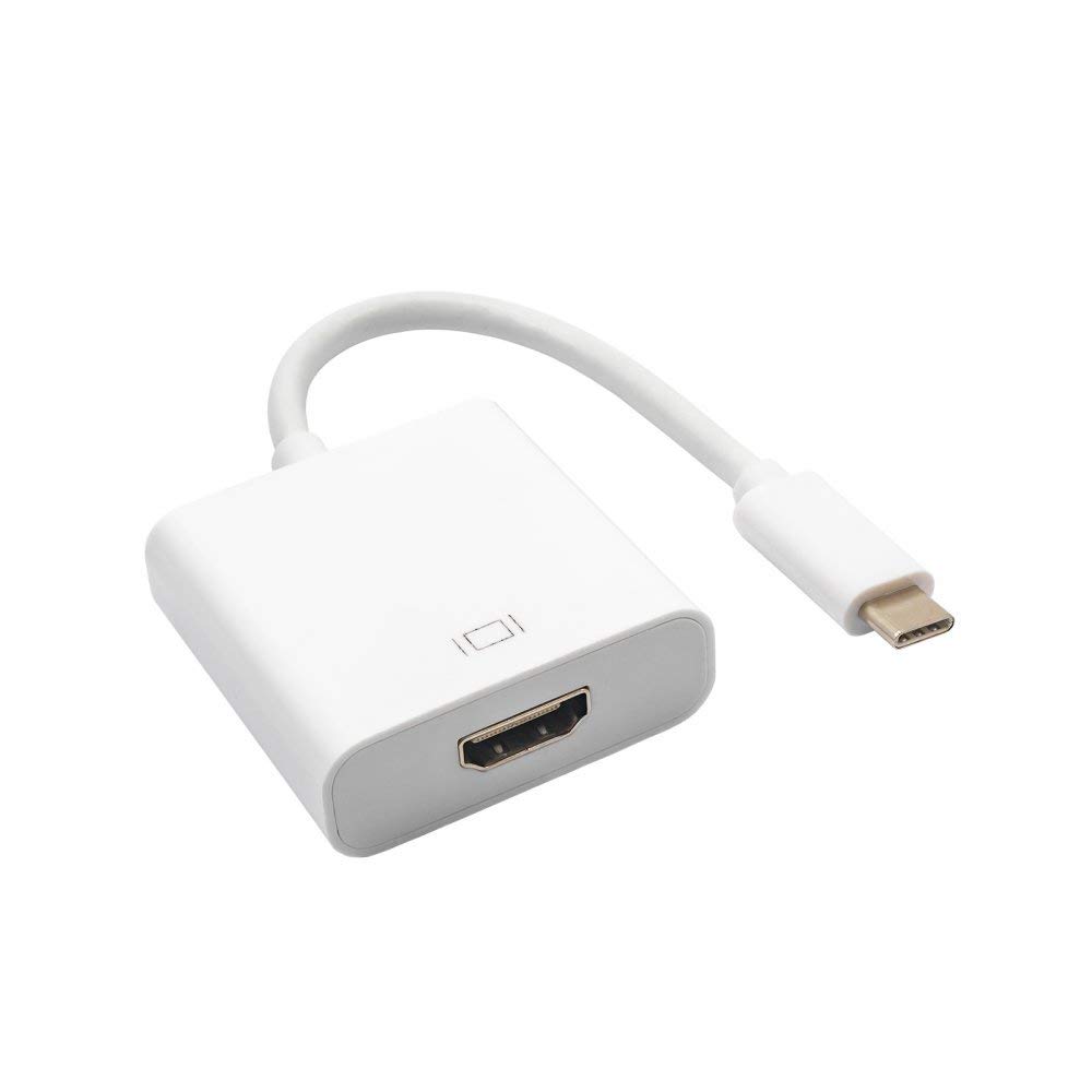 AKYGA USB C auf HDMI AK-AD-53 USB 3.2 4K Adapter Konverter Kompatibel mit iPhone MacBook Samsung Stecker auf Buchse Kabel 15cm