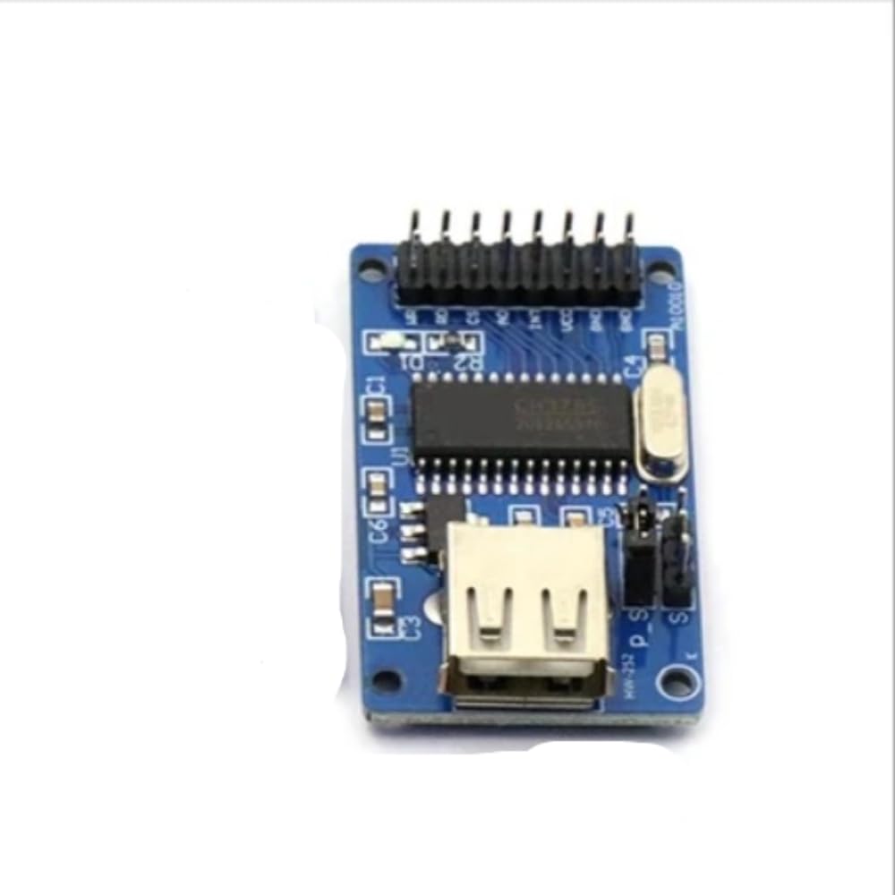 V TELESKY 1PCS SD Card Module, Micro SD Card Module, CH376S SPI Interface, Mini TF Card Reader (USB Main Interface)