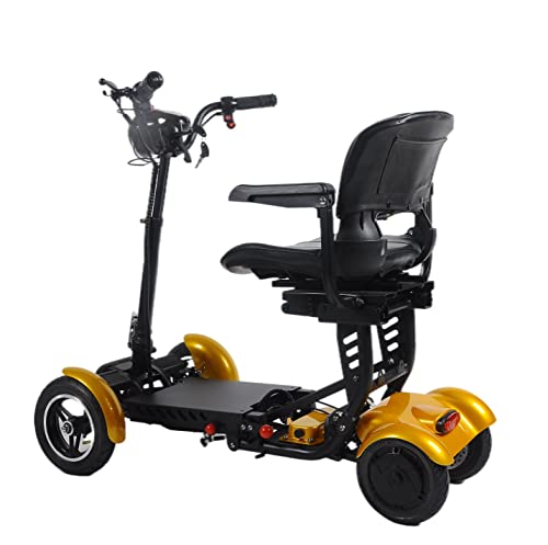 Rubicon Fx1 - All Terrain 4 Wheel Foldable Mobility Scooters For Adults And Seniors - Extended Battery 15.6Ah - 25 Mile Long Range (Model4) #TOP6