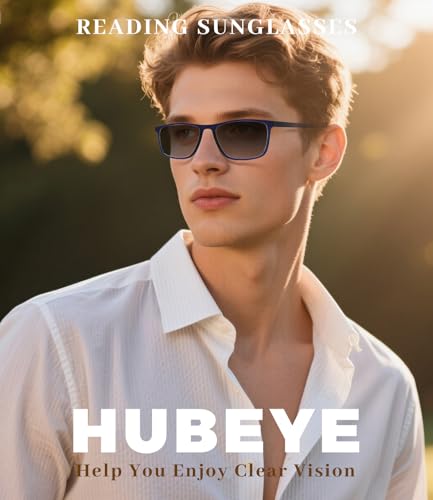 Image of TR90 Ultralight Sun Reading Glasses with Adjustable Hinges,Cheaters Readers | Ultralight Frame, Sports Patchwork Temples, Adjustable Hinges, UV400, Outdoor Reading, Driving, Fishing, Beach Vacation