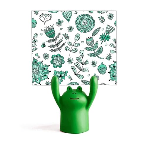 Support de dessin grenouille verte pour composer vos bouquets de table