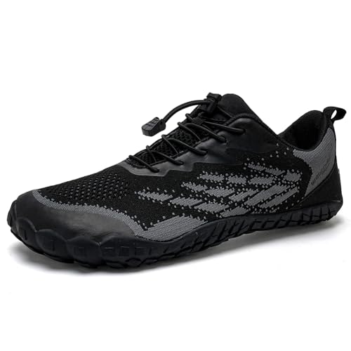 Image of WateLves Water Shoes Men Women Beach Barefoot Aqua Socks Breathable Wide Swim Outdoor Walking Anti Slip Pool Shoes for Hiking Kayaking Diving Surfing