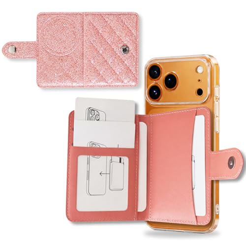 [�X�}�[�g�Ǖi] Mag-Safe�Ή� �J�[�h�P�[�X ���� �L���L�� �_�C���� ������ ���C�z�� �t���b�v�t�� ���J�� 4�����[ ������� IC�J�[�h PU���U�[ iPhone 17/17 Air/17 Pro/17 Pro Max/16/15/14/13