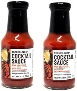 Trader Joe's Seafood Cocktail Sauce with Fresh Horseradish, 11 Oz, Pack ...