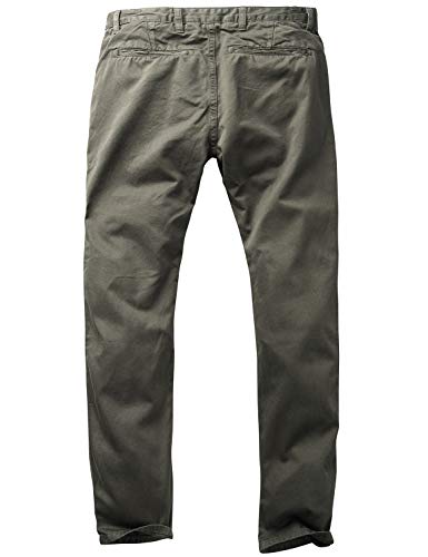 Image of Match Mens Regular-Fit Casual Flat Front Chino Pants