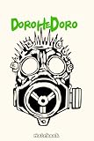 Kaiman Mask Dorohedoro Notebook: 6x9 120 Pages, Sketchbook, Journal, Lined College Ruled Paper, Planner, Matte Finish Cover, Diary