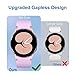 Lerobo 5 Pack No Gap Bands Compatible with Galaxy Watch 7/6/5/4 Band 44mm 40mm/Watch 5 Pro Band/20mm Soft Silicone Sport Strap for Galaxy Watch 6 4 Classic 46mm 43mm 47mm 42mm Replacement Women Men