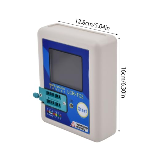 Compteur d'affichage couleur pour testeur composants multifonction et mesure résistance diode - 4