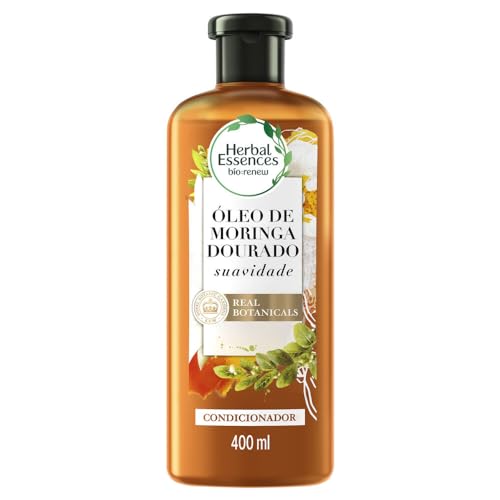 Condicionador Herbal Essences Bio:Renew Golden Óleo de Moringa - ...