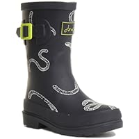 Joules Boy's Jnr Welly Print Mid Calf Boot