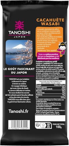 Biscuits Apéritif Cacahuète Wasabi Tanoshi Le Sachet De - vue 3