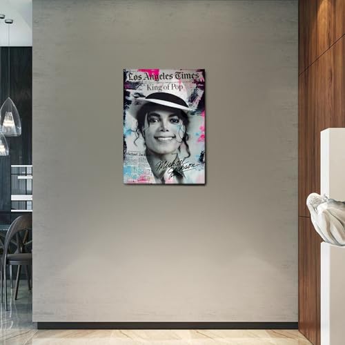 Tableau Michael Jackson 50x70 cm Giallobus décoration moderne salon - 6