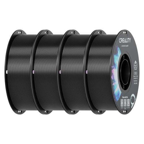 Image of Creality TPU Filament 1.75 4 kg, 95A 3D Printing Filament, High Hardness & Resilience, Soft Adhesive Material, Elastic, 1kg(2.2lbs) Flexible Filament 1.75mm, for 3D Printer