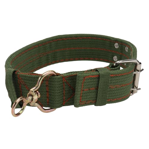 WEKADRIN Collar Ajustable para Ovejas y Ganado Resistente y Cómodo Material de Lona Duradera Diseño Regulable para Alimentación Ganadería