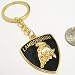 Lamborghini Bull Logo Gold-tone Three-dimensional Keychain