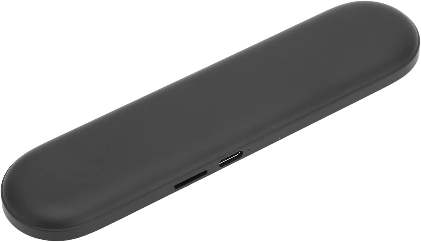 Bluetooth Pillow Speaker, Mini Bone Conduction Portable Sleep Speaker with Timer, for Deep Sleeping and Side Sleepers (Black)