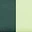 12 - Emerald/Light Sage Green