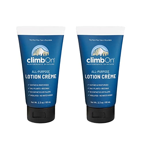 climbOn All Purpose Skin Lotion Crème (2.3 Ounce (2 Pack))