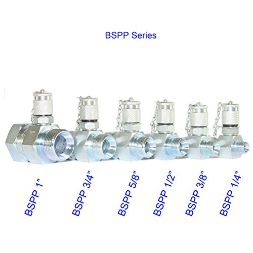 Image of XZT 60U Hydraulic Pressure Test Coupling Kit,Pressure gauges Set,Test Hose,BSPP ORFS JIC Hydraulic Swivel Run tees, Hydraulic Test Tools for Excavator Construction Machinery