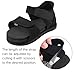 Shoe Balancer for Use with Walking Boot and Uneven Legs, Shoe Leveler for leg length discrepancy, Flat Shoes Lift for Left or Right Foot (Adult, Men, Small, Alpha, US Footwear Size System, Medium)