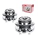 FKG 513084 Front Wheel Bearing Hub Assembly For Jeep Cherokee Wrangler Comanche Grand Cherokee TJ Wagoneer, 5 lugs set of 2