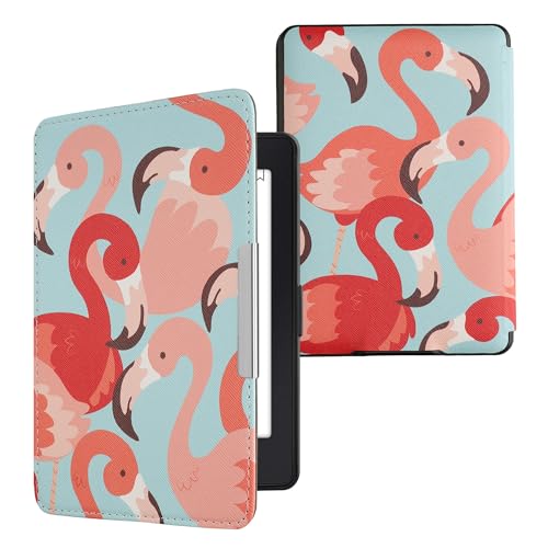 kwmobile �P�[�X Amazon Kindle Paperwhite�Ή� �P�[�X - �d�q���Ѓ��[�_�[�J�o�[ - �t���~���S �_�[�N�s���N/�s���N/���b�h