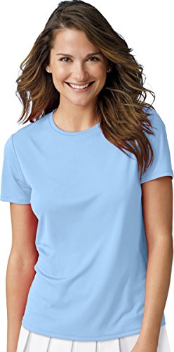 T-Shirt Cool Dri Femme Moisture Wicking vêtement sport manches courtes respirant running