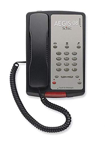 Cetis Hospitality Feature Phone, Black - Aegis-3-08 (BK)