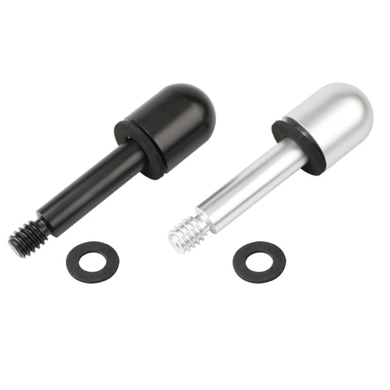 Pointe De Protection Pare-chocs En Aluminium Pour Smart W451 (2008-2014) - Avant Ou Arrière - Noir/Argent - 135 Mm - 3