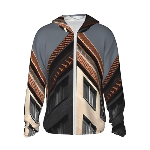 Veste anti-UV homme pour randonnée et nautisme Architecture Roof UPF 50+