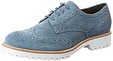 brogues damen silber Sohle : synthetik Tamaris Damen 23693 Brogue Schnürhalbschuhe, Blau (Denim 802), 39 EU