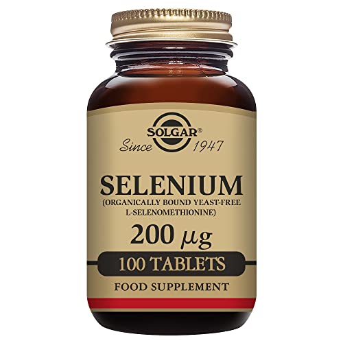 Solgar SELENIO 200 mcg. (Sin Levadura), (100) COMPIRMIDOS