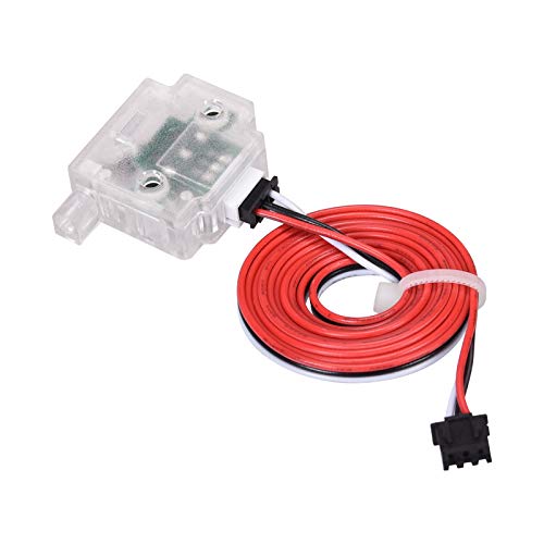 Image of BIQU Filament Break Detection Sensor Module 3D Printer Accessories with 1M Cable for 1.75mm Filament Extruder Material Run-Out Detector for 3D Printer (Transparent)