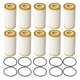 LNPTFCZ Car Repair 10PCS Oil Filter 06L115466 for VW Golf GTI for Audi A6 A7 for Skoda for Octavia