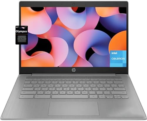 HP Laptop Chromebook 14, processador Intel Celeron quad-core N450...