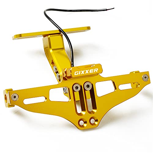 Support De Plaque D'immatriculation Gixxer 155 SF 250 Supprime le Garde-Boue Arrière Lourd
