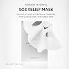 Mascarilla de Tela con Ácido Glicólico para el Cuidado de Poros, Mascarilla de Alivio SOS con Complejo de Centella, Absorbe Sebo y Alisa la Textura para Piel Grasa y Congestionada, 4 Sobres, Todo Tipo de Piel, 4 Unidades (1 Paquete) 4