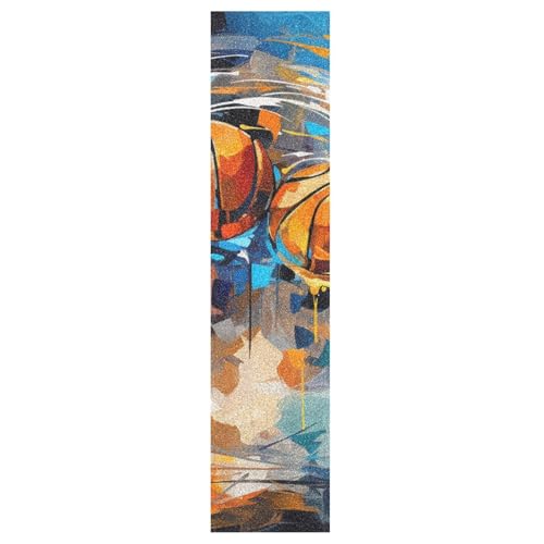 Feuilles de Grip Skateboard au Skatepark - Ruban Antidérapant Longboard Basket Dynamique