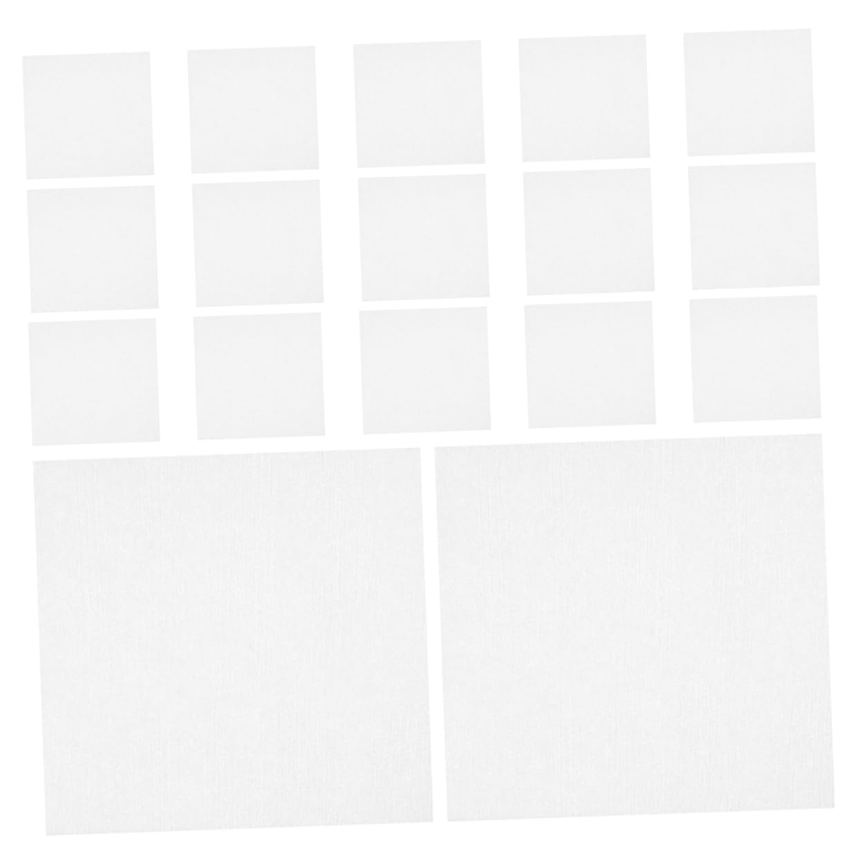 iplusmile 3600 Pezzi Salviette Per Camere Bianche Salviettine Detergenti Salviette Detergenti Sfuse Carta Per Pulire Per Lenti Sfuse Bianca Tessuto Non Tessuto
