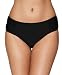 beautyin Women's Shirred Side Bikini Bottoms Solid Swim Bottom Swimwear Briefs