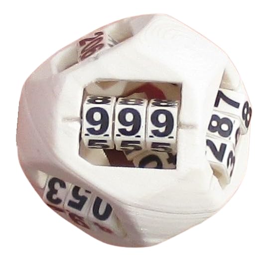 The Crazy D-1000 Game Die. 8-Sided Patent Die That Displays All